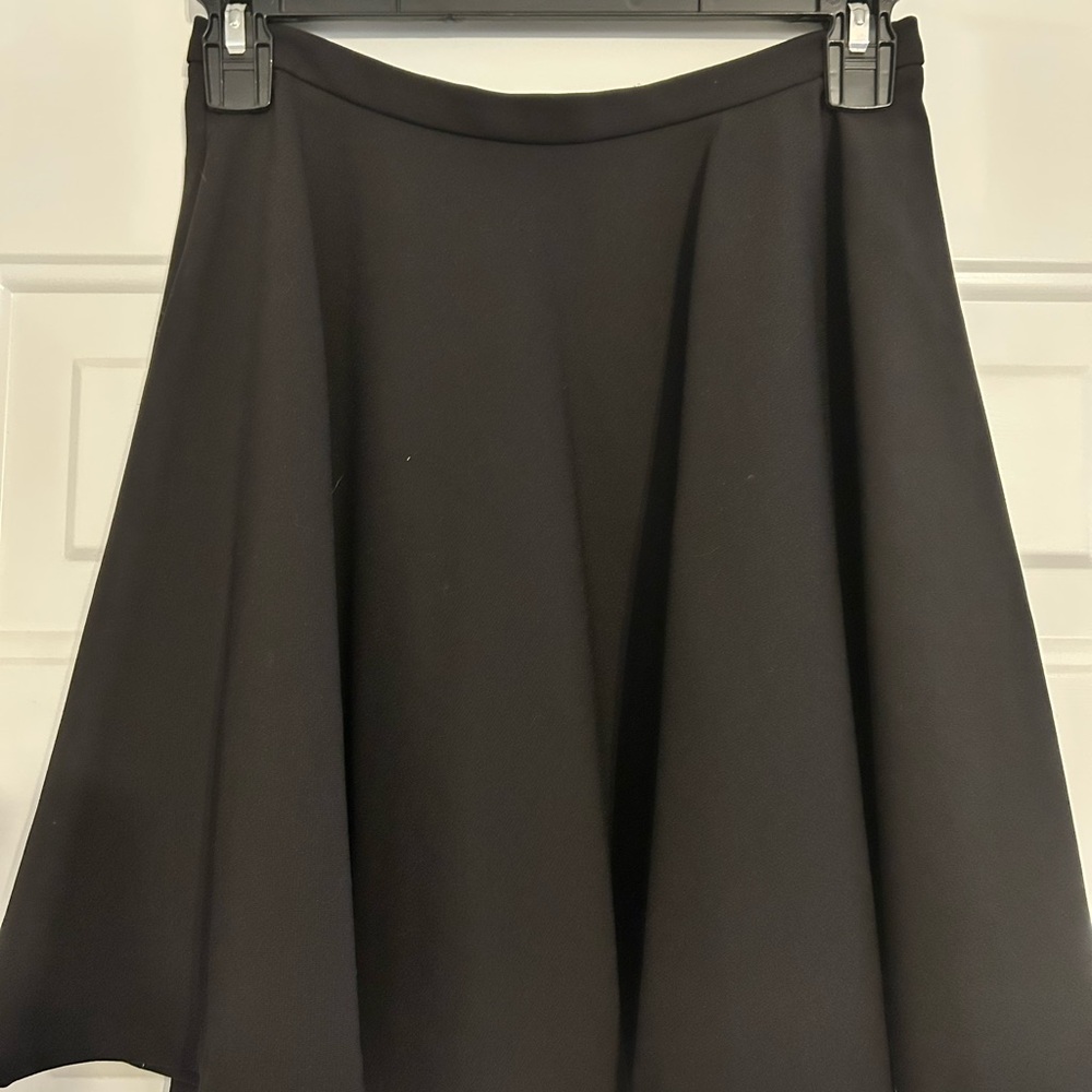 Diane Von Furstenberg Classic Black Skater Skirt